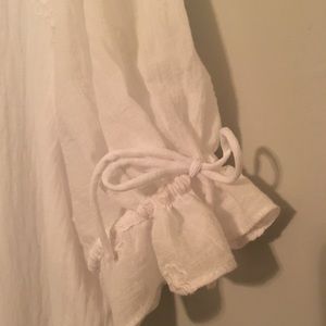 Madewell Short Sleeved Peasant Blouse XL